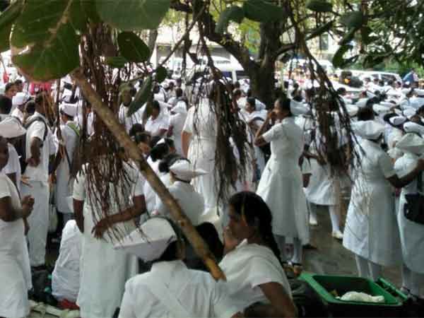 செவிலியர்கள் போராட்டம்