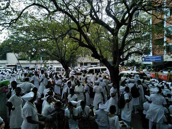 செவிலியர்கள் வாக்குவாதம்