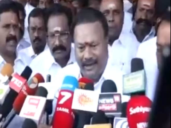 Dindigul Srinivasan said MGR as India's Prime Minister Dindigul Srinivasan said MGR as India's Prime Minister