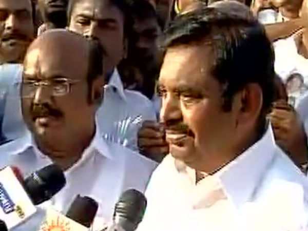 CM Visits Chennai flood-hit areas CM Visits Chennai flood-hit areas