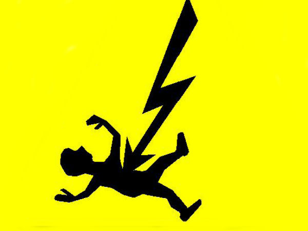 Electrocution: Farmer died while his feet touches an electric wire Electrocution: Farmer died while his feet touches an electric wire