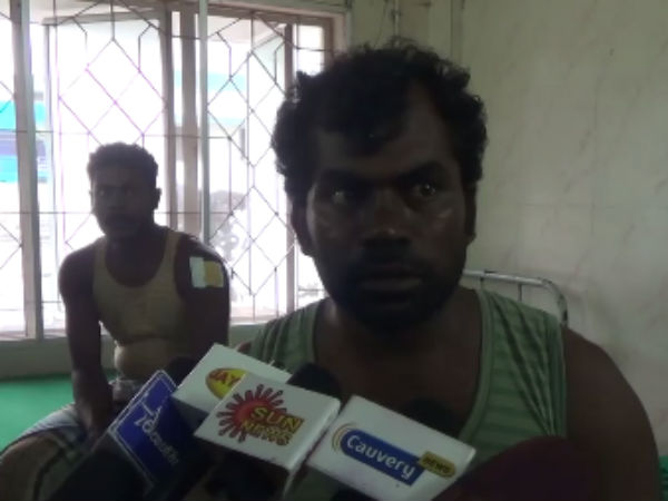 Rameswaram Fishermen shot by Indian Coast Guard Rameswaram Fishermen shot by Indian Coast Guard