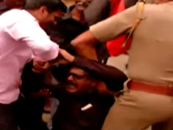 Kovai based periyar activist group arrested for protesting against governor's meeting with officials Kovai based periyar activist group arrested for protesting against governor's meeting with officials