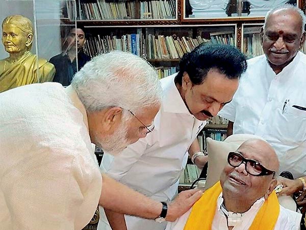 Stalin dubs meeting of Modi and Karunanidhi unpolitical Stalin dubs meeting of Modi and Karunanidhi unpolitical