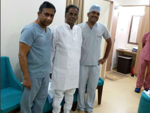 M.Natarajan discharged from Hospital M.Natarajan discharged from Hospital