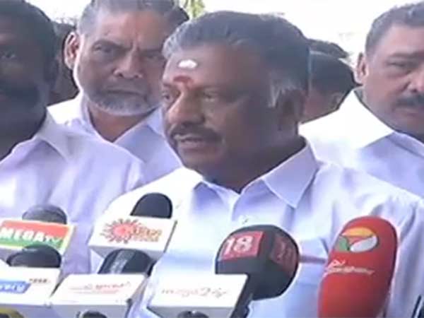 Flood situation control in Chennai Says OPS Flood situation control in Chennai Says OPS
