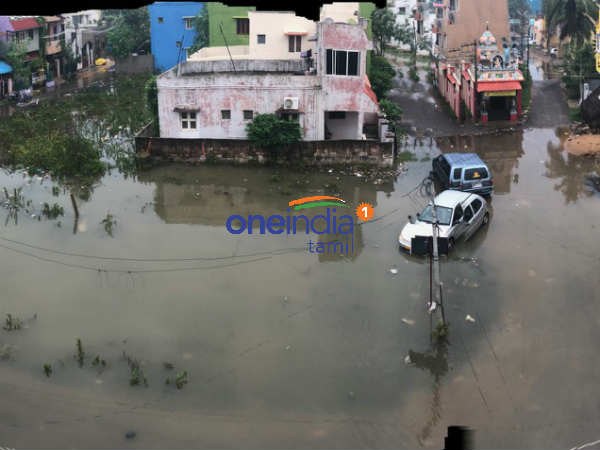 Chennai's Madipakkam area isolated due to rain water stagnation Chennai's Madipakkam area isolated due to rain water stagnation