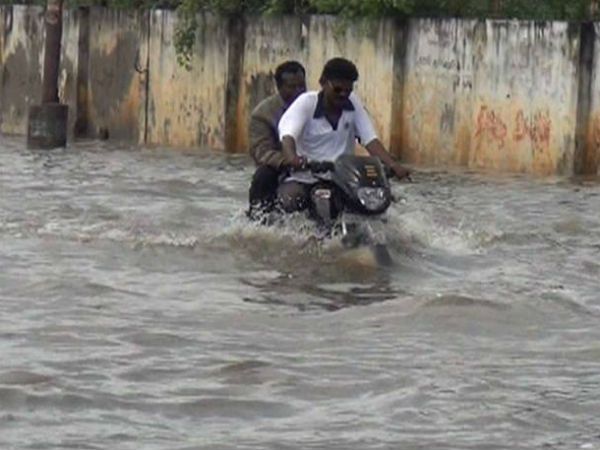 Flooding river wash away bridge in Nellai district Flooding river wash away bridge in Nellai district