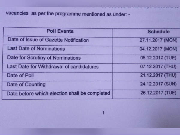RK Nagar By poll: Filing of nominations to begin on Monday RK Nagar By poll: Filing of nominations to begin on Monday