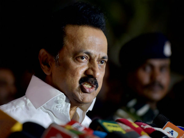 MK Stalin slams ADMK government MK Stalin slams ADMK government