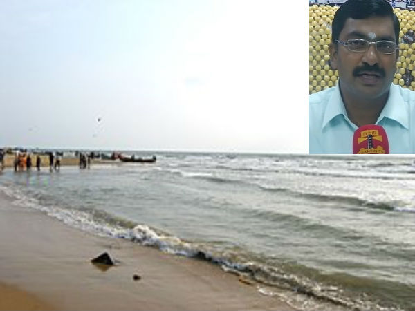No Tsunami warning issued in Nagai district : collector Sureshkumar No Tsunami warning issued in Nagai district : collector Sureshkumar