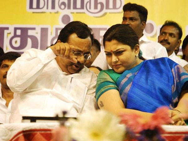 Kushbu talks about EVKS Elangovan on his birthday Kushbu talks about EVKS Elangovan on his birthday
