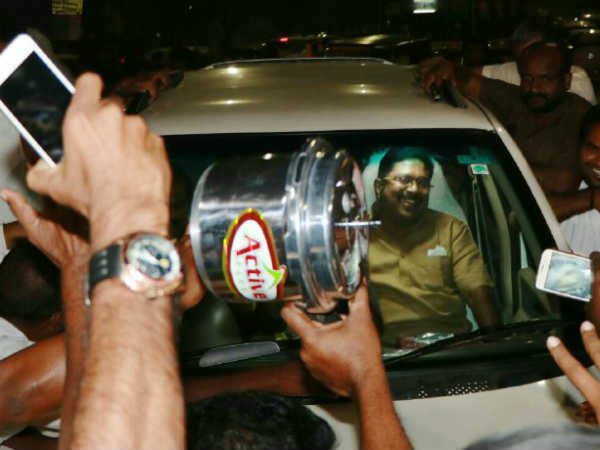 தினகரனுக்கு பெருகும் ஆதரவு