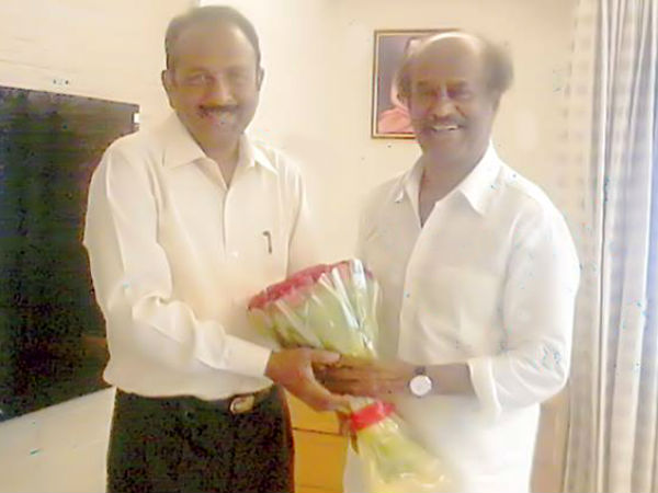 Vaiko wishes to Rajinikanth for his birthday Vaiko wishes to Rajinikanth for his birthday