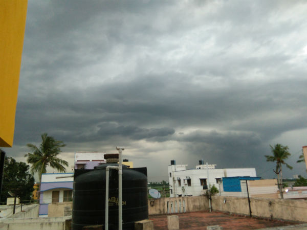 மேகமூட்டம் - சிறுதூறல்