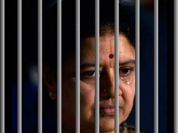 பெங்களூர் சிறை சென்ற சசி