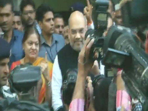 Amit Shah Was Once Booth Manager In Area Where He Voted Today As BJP Boss Amit Shah Was Once Booth Manager In Area Where He Voted Today As BJP Boss