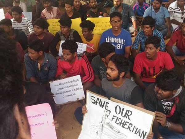 GV Prakash joins Kanyakumari Fishermen Protest GV Prakash joins Kanyakumari Fishermen Protest