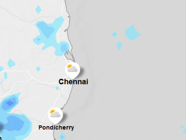 There will be no rainfall for Chennai by coming week There will be no rainfall for Chennai by coming week