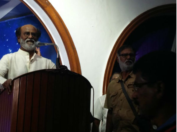 Rajinikanth responded to a question of political announcement Rajinikanth responded to a question of political announcement