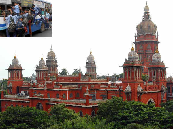 Chennai HC orders Transport Department to oeprate more number of special buses for school Children Chennai HC orders Transport Department to oeprate more number of special buses for school Children