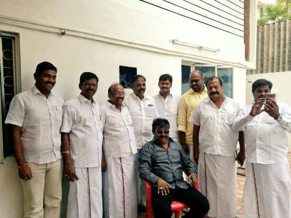 DMDK General secretary Vijayakanth returns to home from Singapore DMDK General secretary Vijayakanth returns to home from Singapore