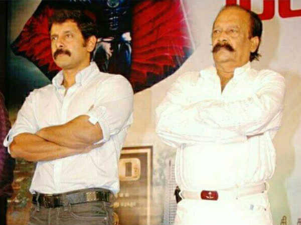 Actor Cheeyan Vikram's father Vinoth raj passes away Actor Cheeyan Vikram's father Vinoth raj passes away