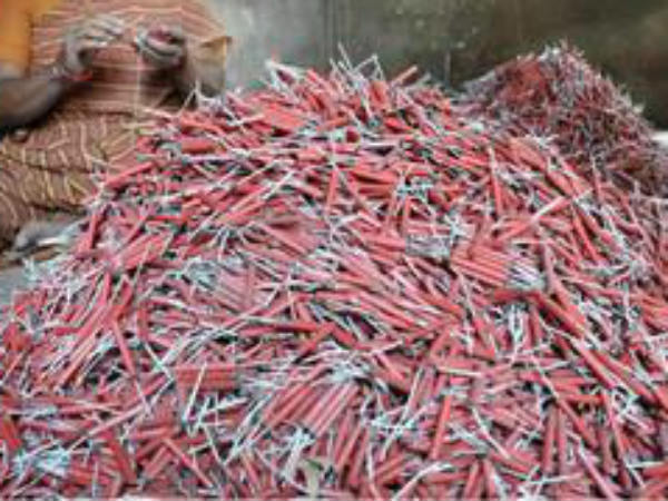 Sivakasi Fire Crackers industry strike continuous for 10th day Sivakasi Fire Crackers industry strike continuous for 10th day