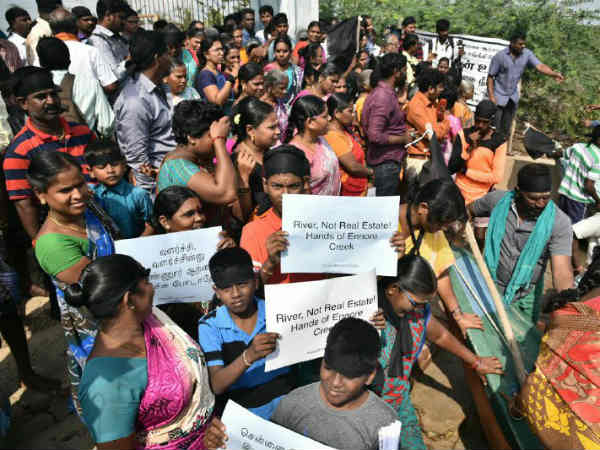 நீர்நிலைகளை காப்பாற்றவில்லை