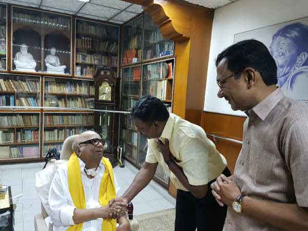 கருணாநிதியுடன் சந்திப்பு
