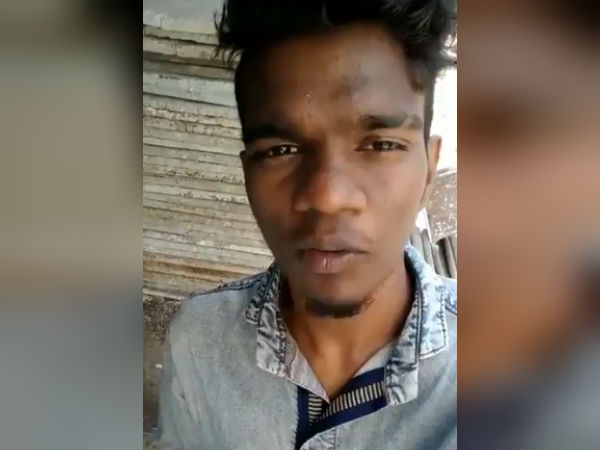 ஒருமையில் விமர்சித்த இளைஞர்