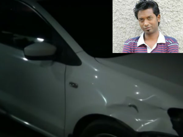 ஜெகனின் கார் மோதி