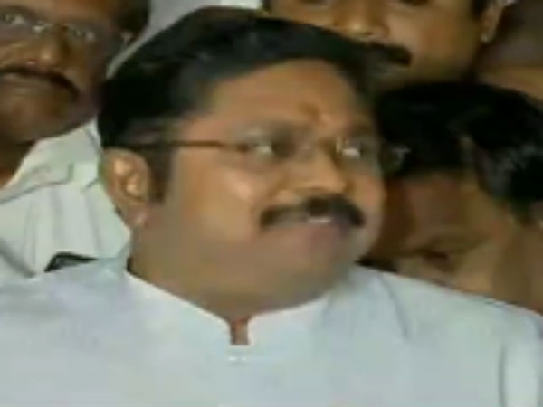 விவேக்குக்கு தினகரன் எதிர்ப்பு