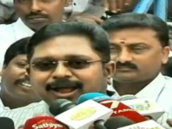 Dinakaran slams OPS and EPS Dinakaran slams OPS and EPS