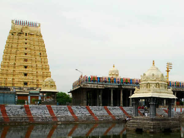 There is not even one percent gold in the Kancheepuram Eakambaranathar temple There is not even one percent gold in the Kancheepuram Eakambaranathar temple