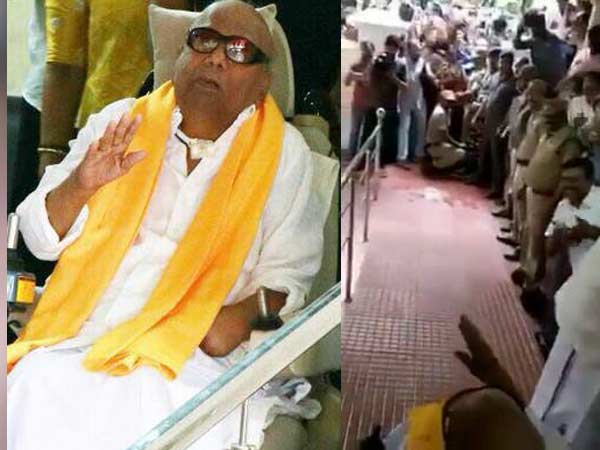 Karunanidhi will meet party men tomorrow Karunanidhi will meet party men tomorrow