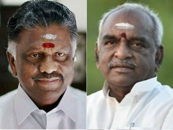 OPS meets Pon Radhakrishnan OPS meets Pon Radhakrishnan