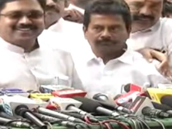 Dinakaran walks out in the Third day too Dinakaran walks out in the Third day too