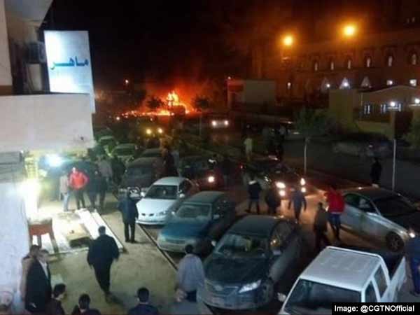 Twin bombings kill 22 in Libya Twin bombings kill 22 in Libya