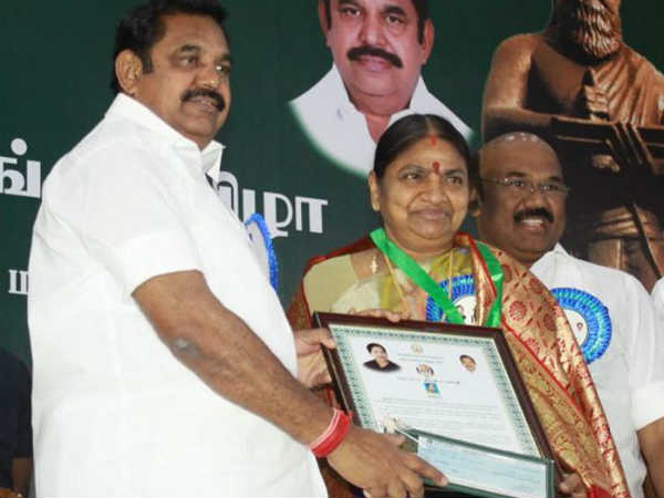 Valarmathi justifies on Periyar Award Valarmathi justifies on Periyar Award
