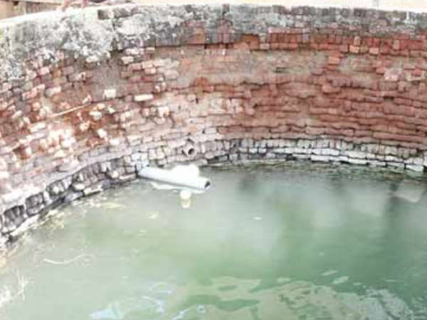 பாழடைந்த கிணற்றில் புதைப்பு