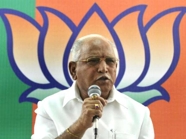 எடியூரப்பாவை முன் நிறுத்தும் பாஜக