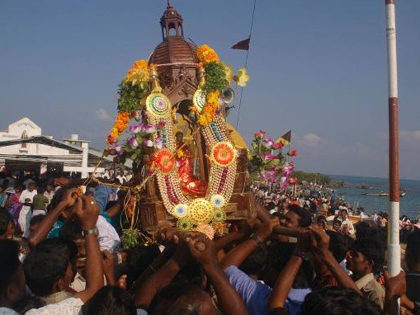 Katchatheevu pilgrimage begins today Katchatheevu pilgrimage begins today