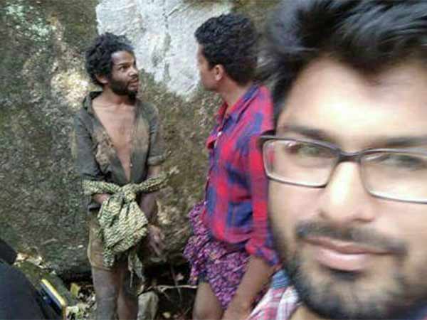 செல்பி எடுத்த இளைஞர்