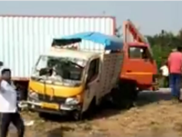 8 dead in accident near Kanchipuram 8 dead in accident near Kanchipuram