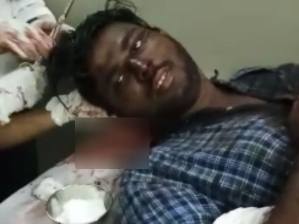 Video of Student stabbed by Yongsters in Thiruninravur Video of Student stabbed by Yongsters in Thiruninravur