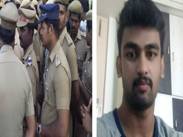 Police gives sweets to people after verdict announced for Dhaswant Police gives sweets to people after verdict announced for Dhaswant