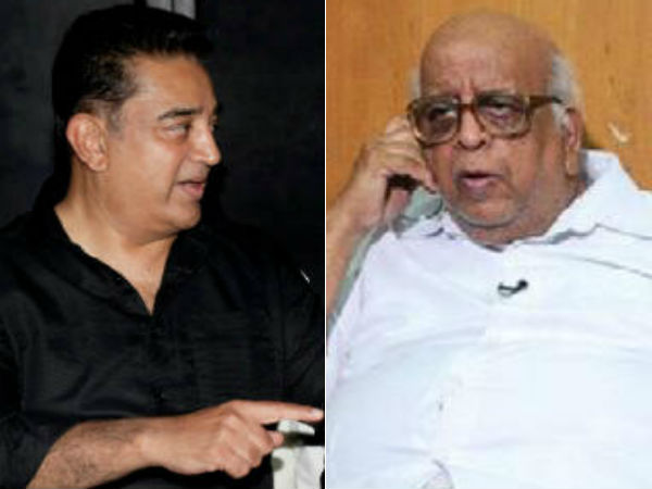 Kamal Haasan meets Former CEC TN Sheshan Kamal Haasan meets Former CEC TN Sheshan