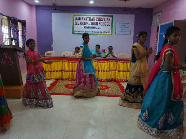 Karaikudi Ramanathan chettiyar high school conducts Vanga palagalam program Karaikudi Ramanathan chettiyar high school conducts Vanga palagalam program