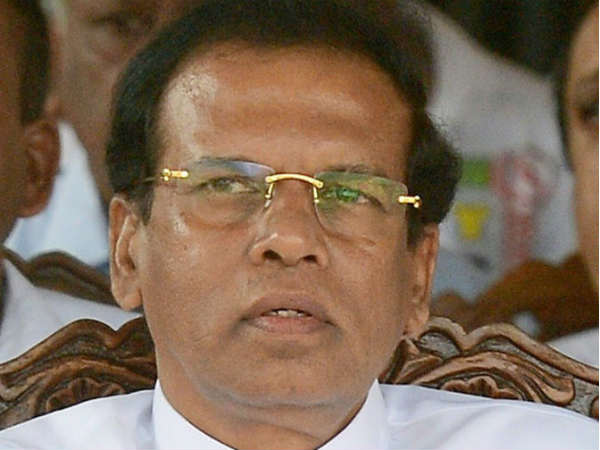 Sirisena supports Sri Lankan military official Fernando Sirisena supports Sri Lankan military official Fernando